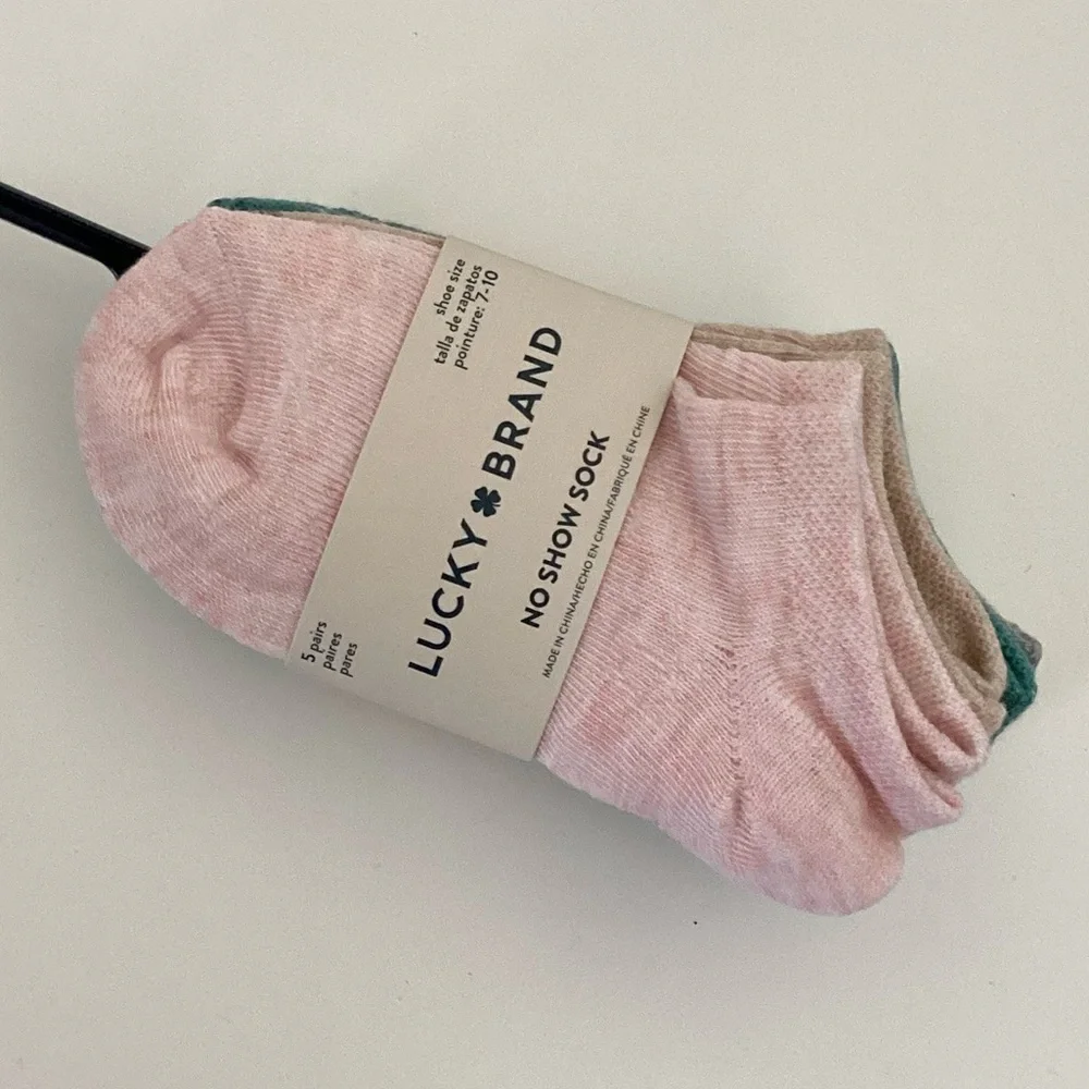 \Lucky Brand\ NWT Kids No Show Socks